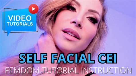 self facial cei|How to actually get yourself to CEI .